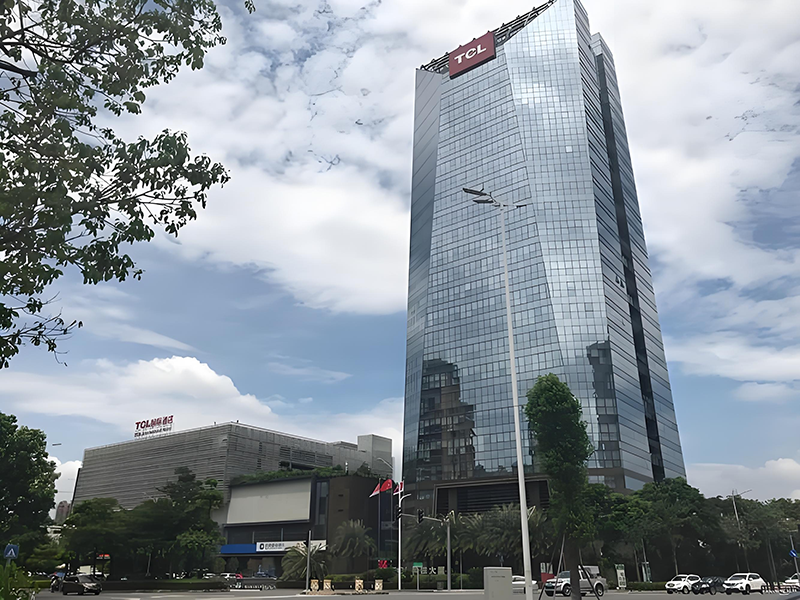 惠州市TCL科技集團。地址：惠州市仲愷高新區惠風三路17號